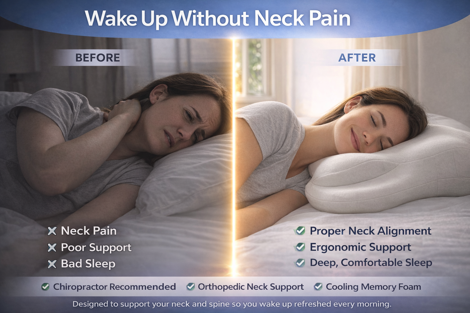 GrainMod™CloudAlign pillow